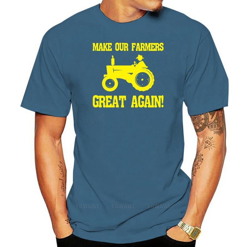 

Male tshirts black Make Our Farmers Great Again TShirt Farmers Market Tee Shirt Farmer Womens Print Tee Fashion T Shirt 4XL