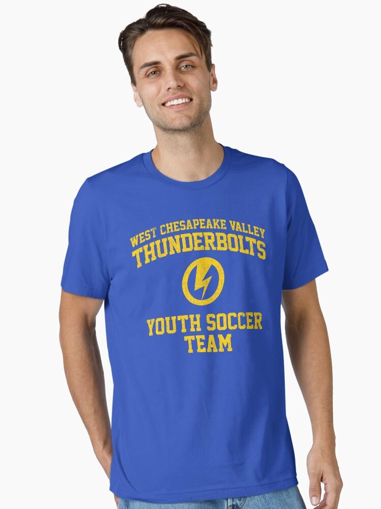 Thunderbolts West Chesapeake Valley Thunderbolts Youth Soccer Essential T-Shirt