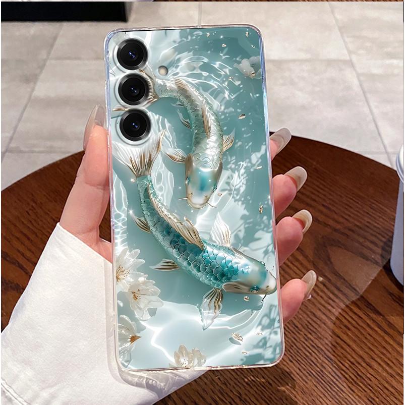 For Samsung S25 FE Case Cover Luxury Cute Rabbit Clear Soft TPU Coque Bumper For Samsung Galaxy S25FE S24 FE S25 FE Protect Case