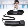 Telefone Básico com Fio Montável na Parede Estilo Retrô Fino Telefone Fixo de Parede com Suporte DTMF para Identificador de Chamadas Portátil para Casa Hotel