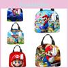 Super Mario Bros Lunch Bag Insulated Food Handbags Case For School Picnic Gifts