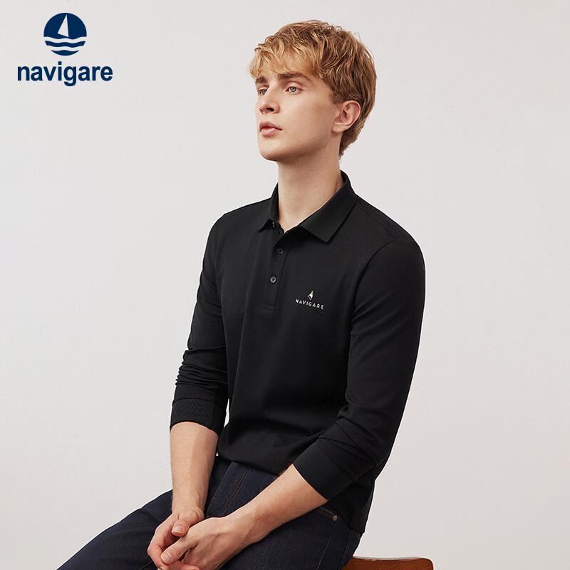 Men s Antibacterial Warm Long-Sleeve Polo Shirt L/50