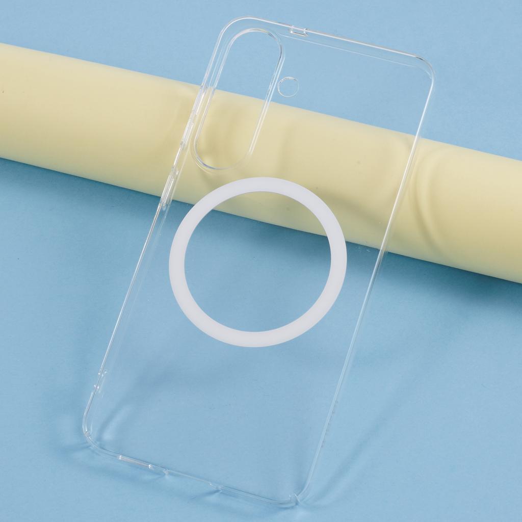 X-LEVEL For Samsung Galaxy S25+ Case Compatible with MagSafe Clear Back Slim Hard PC Phone Cover