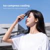 New Handheld Portable Fan 100 Wind Speeds Adjustable Refrigeration Mini Turbo Fan Long-lasting High Speed Cold Compress Fan