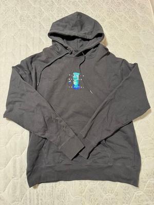 [USED] YOASOBI Hoodie "NICE TO MEET YOU" Dark Gray