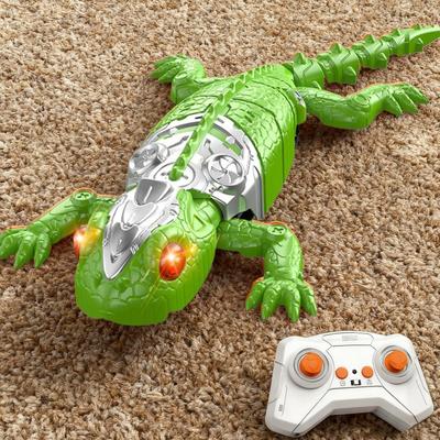 Realistic Biomimetic Remote Control Climbing Wall Lizard Robot Toy, Remote Control Gecko That Climbs Glass And Smooth Walls
