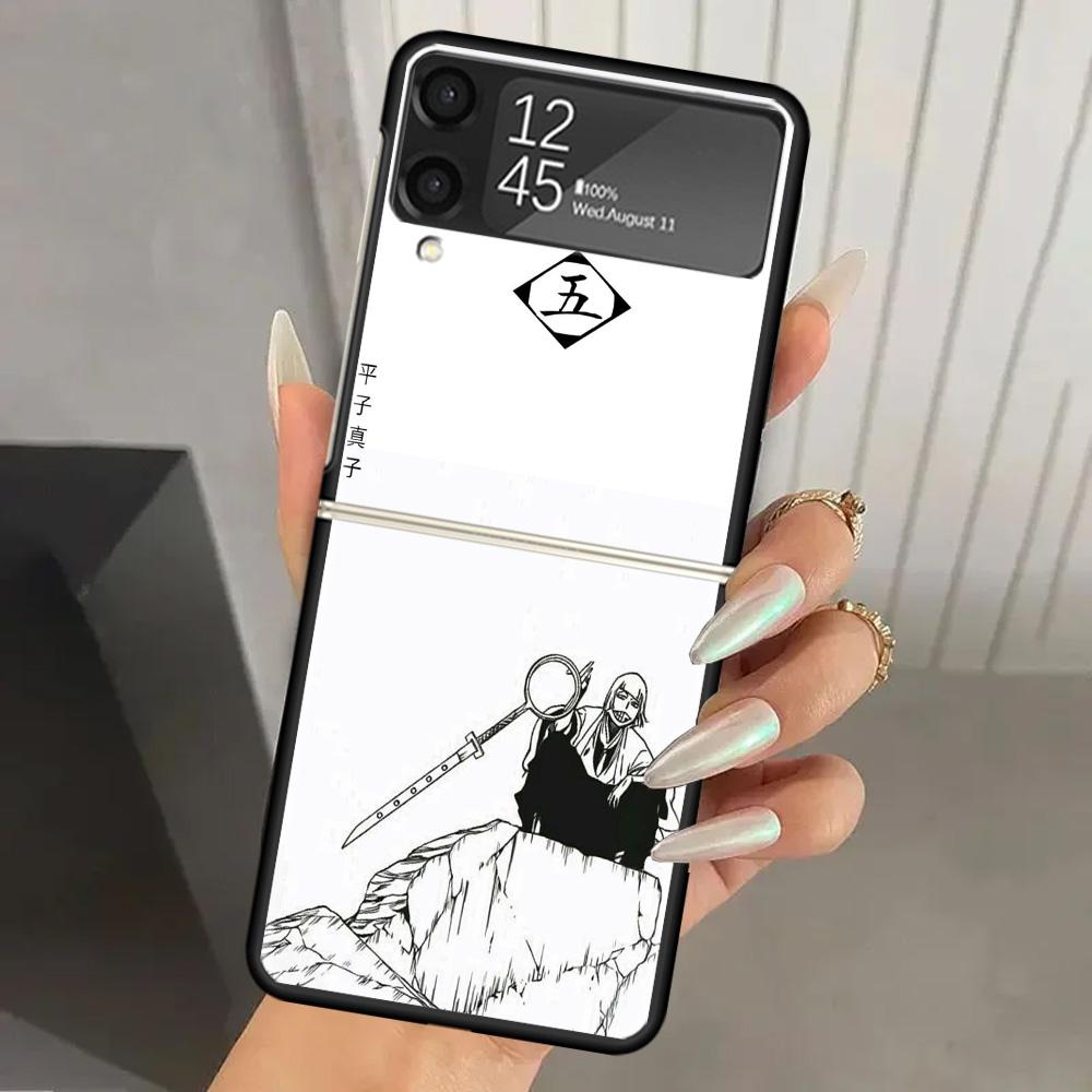 

Чехол для телефона Bleach Синдзи Хирако из твердого поликарбоната для Samsung Galaxy ZFlip 7 6 5 Z Flip 4 ZFlip6 Z Flip7 5G ZFlip4 Flip3 Zflip5 Samsung Z Flip 6