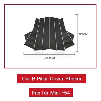 Schakelaar Cover Trim Kit in Koolstofvezelstijl voor Mini Cooper F54 F55 F56 F57 F60 JCW Countryman