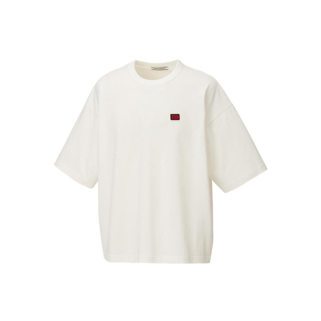 ONITSUKA TIGER Simple Comfortable Versatile Solid Color Short Sleeve T-Shirt Unisex Tops 2183B542-100