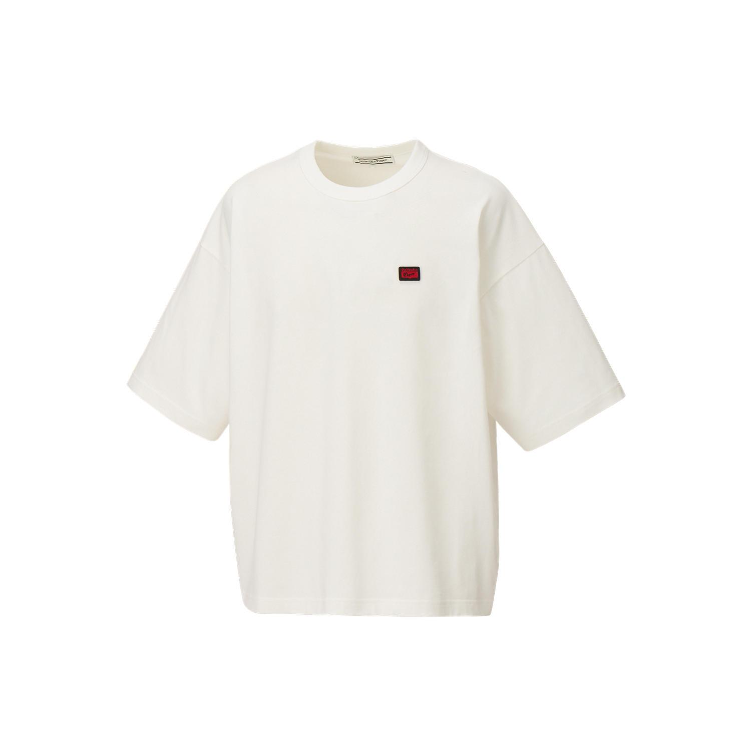 

Onitsuka Tiger Simple Comfortable Versatile Solid Color Short Sleeve T-Shirt Unisex Tops 2183B542-100 XL