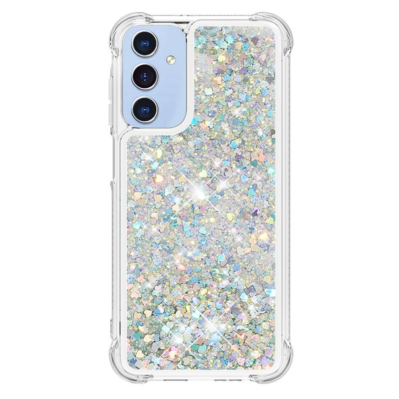 For Samsung Galaxy A17 Case A 17 5G SM-A176B Cover Glitter Quicksand Dynamic Liquid Case For Funda Samsung A17 Phone Cover Coque