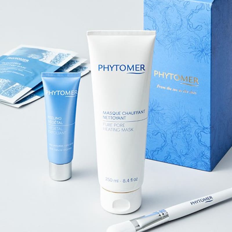

[Phytomer] Home Aesthetic Care Plan (Heating Mask + Peeling Gel + Sheet Mask Pack + Pack Brush Composition)