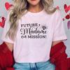 Humor French Bachelorette Party T-Shirt Girls Single Farewell Tees Team Evjf Future Bride Shirt Funny Bridal Shower Wedding Tops