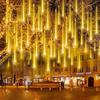 Solar Powered LED Meteor Shower String Lights