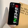 1N23456 Motorcycle Phone Case For iPhone 17 16 15 14 13 11 12 Pro Max Mini XR 16e 15 16 Plus 17 Air Full Cover