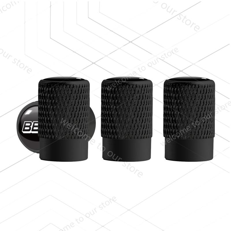 4Pcs/Set For Racing Modified Forged Wheel LOGO Badge Universal Motorcycle Car Wheel Tire Valve Caps Tyre Stem Covers Accessories