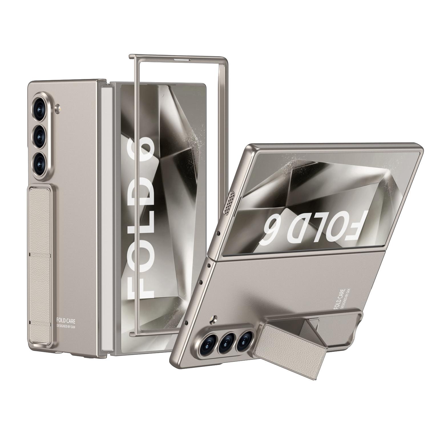 

Samsung Zfold6 Ультратонкий Складной Кронштейн Чехол для Мобильного Телефона Матовая Оболочка Пленка Интегрированный Защитный Чехол для Fold6 SM-Fold6