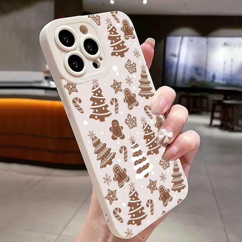 Christmas Tree Graphic Phone Case for Xiaomi Redmi Note 14 13 12 11 Pro Plus 4G 5G 12S 11S 10S 10 9 9S 8 10C 10A Silicone Cover