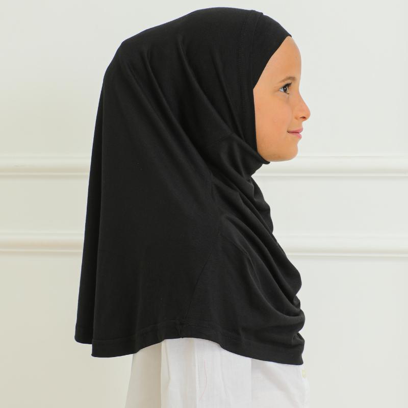 Easy To Wear Hijab For Girls, Muslim Scarf for Kids, Instant Hijabs For Women, Viscose Children Scarves For Ramadan Eid