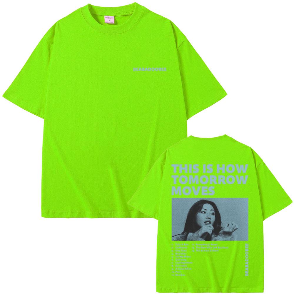 

Beabadoobee This Is How Tomorrow Moves Music Album Cover T Shirts Unisex Unisex Fashion Trend Tshirt Unisex s Casual Oversized T-shirt 3XL