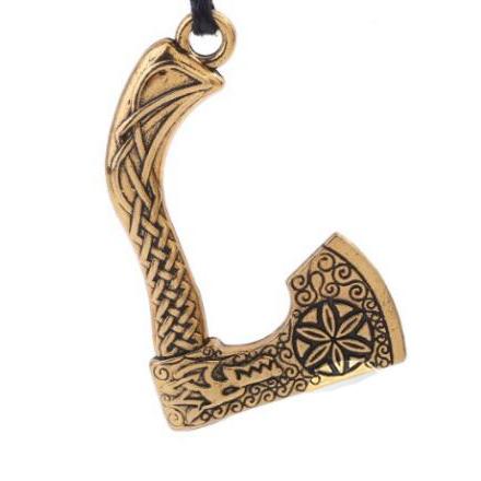 Slavic Axe Pendants Amulet Men Religious Celtics Knot Charms DIY Accessories for Jewelry Necklace Bracelet Making