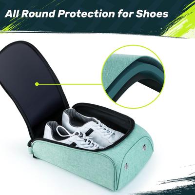 Golfschuhtasche Trage Leicht Atmungsaktiv Tragbar Vielseitig für Herren Damen Outdoor-Aufbewahrung Einfach
