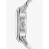 Michael Kors Oversized Brynn Pavé Silver-Tone Watch MK6788