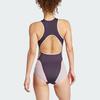 Adidas Adizero Leotard Short Sleeve Running Color Blocked Bodysuit Women Bodysuit Black Purple IN1204