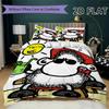 Sheepworld Pattern Bedding Uilt Set Uilt Cover Pillowcase Home Decoration Birthday Gift (1 * Duvet Cover + 2 * Pillowcase  Without Core)