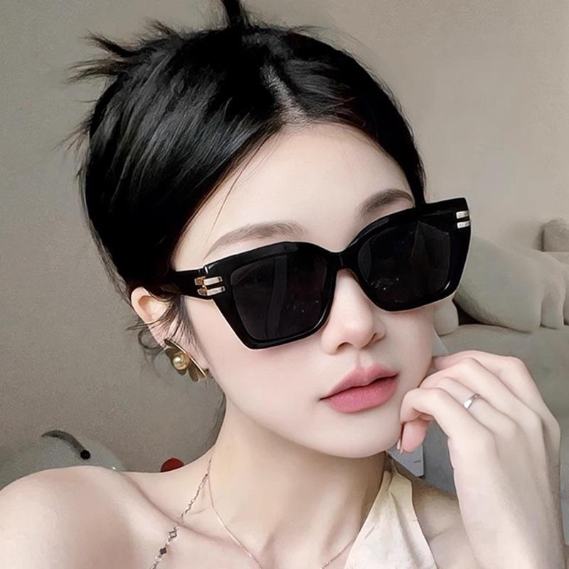 Big Frame Women Sunglasses New Black Luxury Designer Female High Trends Travel UV400 Protection
