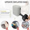 Travel Inflatable Footrest, Adjustable Three-Layer Height Footrest, Suitable For Airplanes, Cars, Ho