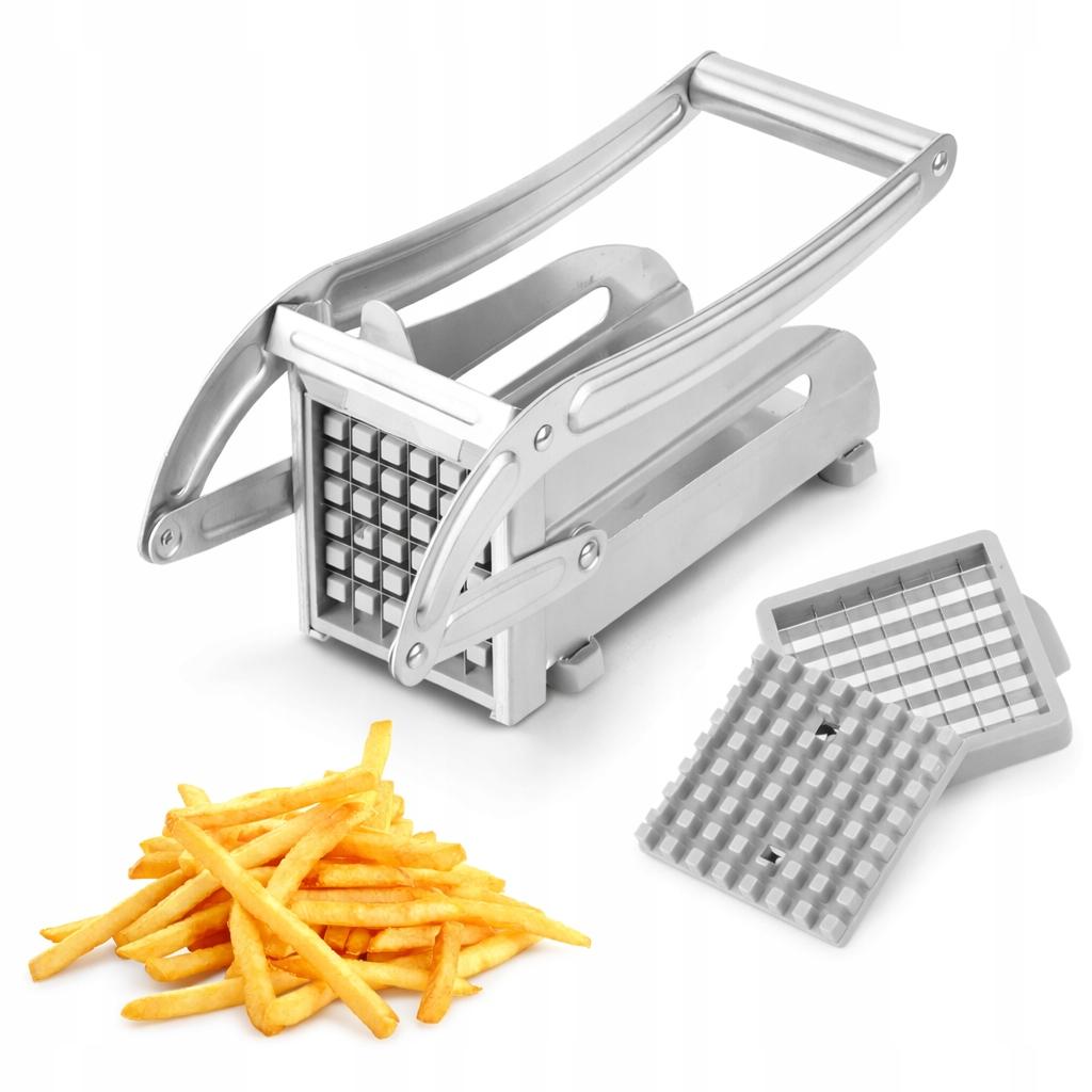 French Fries Machine Potato Slicer Steel 2 Blades