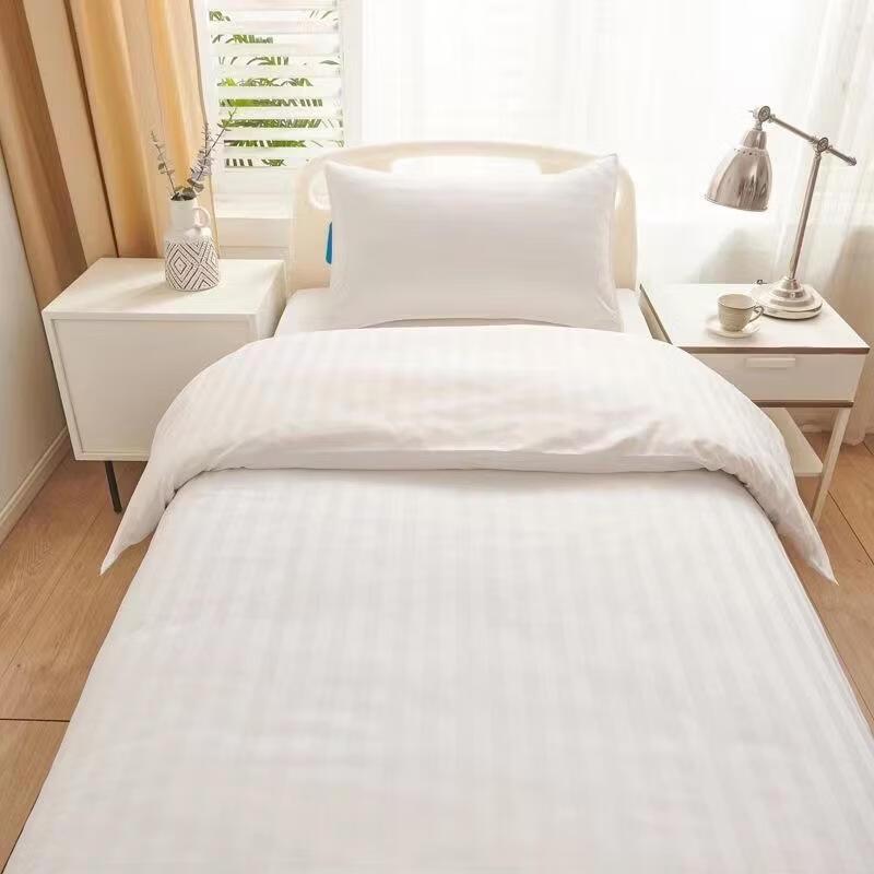 Medical-Grade Cotton Blend Bedding Set with Acrylic Quilt