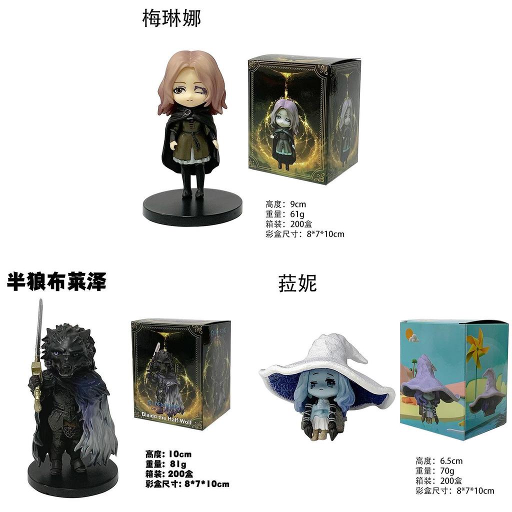 Elden Ring Pvc Miniature Figurine Collection With Unique Monster Girl Design For Anime Fans