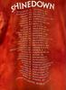 [USED] SHINEDOWN band t-shirt 00s tour t-shirt