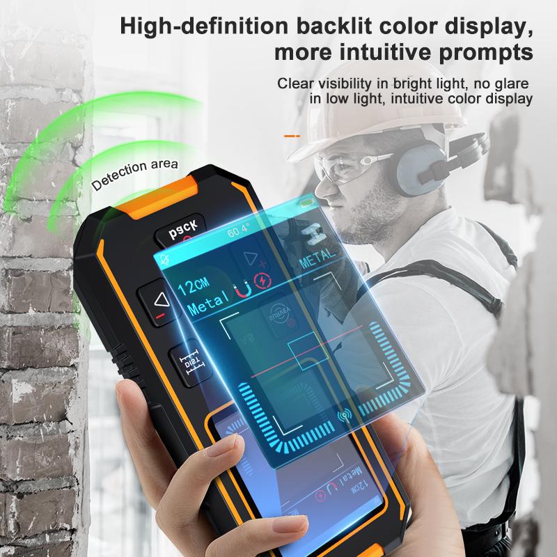 NOYAFA NF-513 Wall Scanner Metal Detector Metal Detector For Detecting Cable Metal In Walls Wood AC Detection Tool Wire Finder