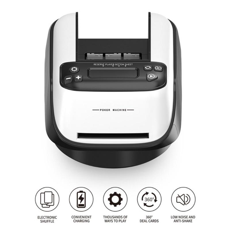 Інтелектуальна машина для роздачі карток з обертанням, яка відрізняється тихою роботою та стабільною основою для використання в професійних казино