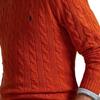 Polo Ralph Lauren Unifarben Logo Jacquard Langarm Strickpullover Herren Pullover MNPOSWE16822409800