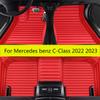 Carpets For Mercedes benz C-Class C Class   Car Floor Mats Auto Accessories Interior Foot Rugs Waterproof Products
