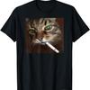 Cat Smoking Meme T-Shirt