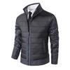 Autumn and Winter Men's Cardigan Sweater Foreign Trade Knitted Sweater Jacket Stand-up Collar Piled Thickened Men's Jacket
