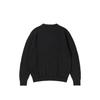 WORTHWHILE MOVEMENT Damaged Fisherman Knit (Black)