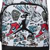 Jordan Polyester Backpack Unisex Pure White & Gym Red JD2623022GS-002
