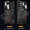 Coque - BOOLING - pour Samsung Galaxy S25 Ultra - Anneau Support -Noir - 2 Verres Trempés