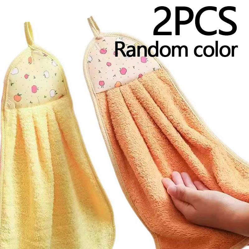 

2/4/6 шт. коралловых бархатных полотенец для рук, очищающие полотенца для рук, мягкие впитывающие быстросохнущие полотенца для мытья посуды, аксессуары для кухни и ванной комнаты