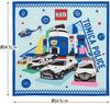 Skater Lunch Tomica Made in Cloth, 43x43cm, 22, Boys, Japan, KB4-A