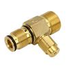 7106264 Pressure Washer Outlet Valve Fit for C30 C31 C32 Series Pressure Water Pump Brass High Pressure Washer Outlet