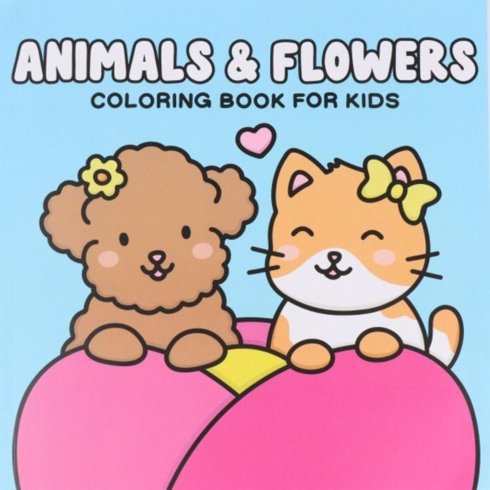 Stress Relief Coloring Book Girl Moments Paperback Montessori Drawing Toy for Adults And Teens