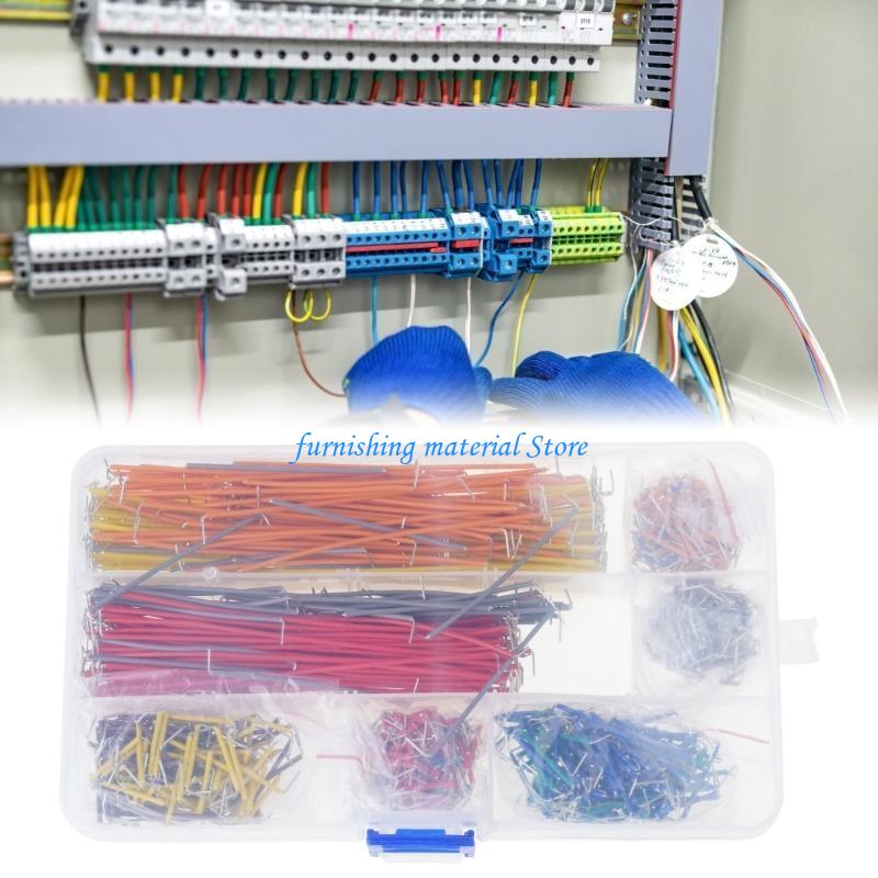Y5GD 840pcs Sturdy Jumper Wire for Efficient Circuit Board Assembly Daily Use