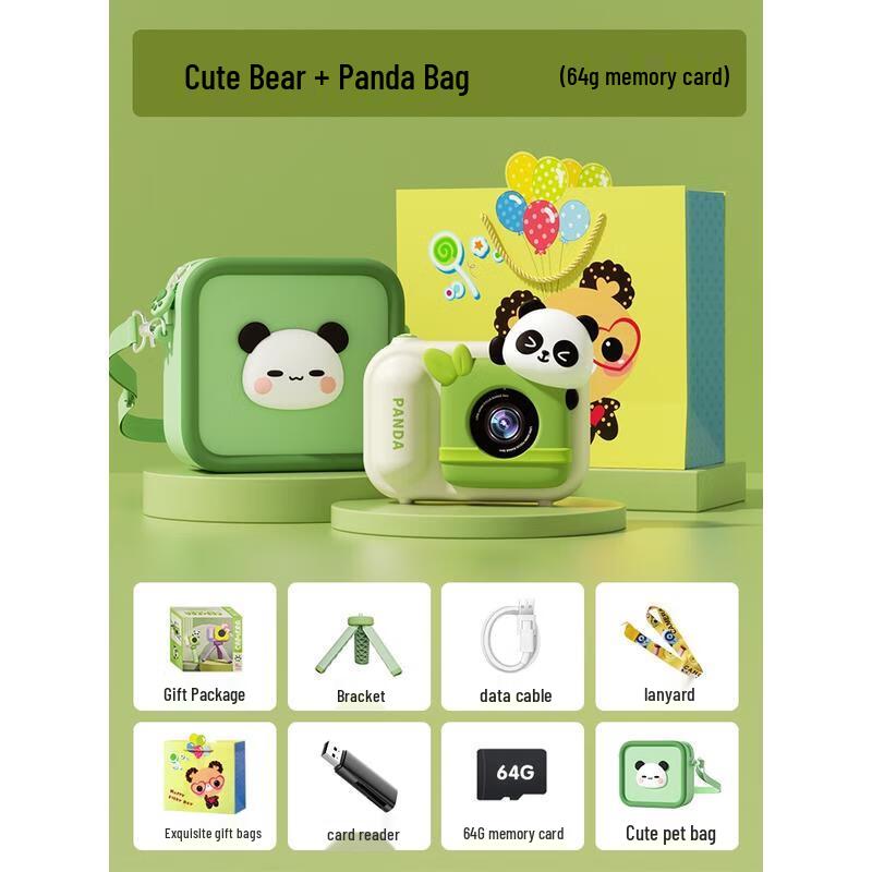 HANDUNYOU Kids Toy Camera Set